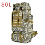 80L/100L  Mountaineering Bag Climb Bag Tactical Backpacks Large Backpack Outdoors Hiking Camping Travel Bags - Image 10