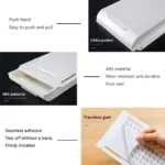 Adhesive Under Desk Drawer Organizer Hidden Table Storage Box Slide Out Tray Simple Sundries Cosmetics Stationery Organizer - Image 3