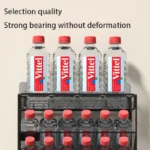 Desk File Organizer Mesh 5-Tier, Hanging Wall Mount Document Organization Stand, Desktop Vertical Mail Paper Folder Holder Rack - Image 5