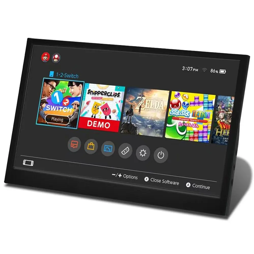 Sf845391d527a4d32a046bd8101460748a.webp 11.6 inch Portable monitor 1366X768 lcd display TFT gaming monitor for pc Raspberry Pi Laptop PS4 Xbox360 switch HDMI-Compatible - Image 1